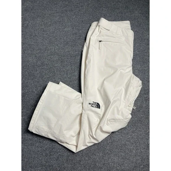 The North Face Freedom Insulated Snow Ski Pants Women 2X Gardenia White NWT $220